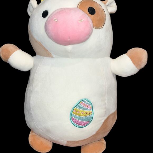 Squishmallows Drella The Cow Easter Egg 2021 14" HugMee NWT